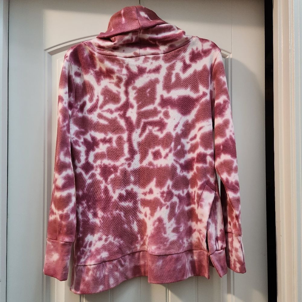 Pink Tie Dye Sweatshirt - Picture 2 of 3